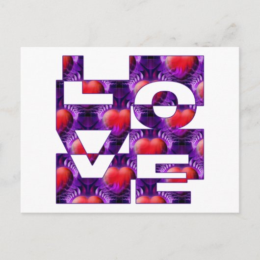 LIEBE POSTKARTE (Vorderseite)