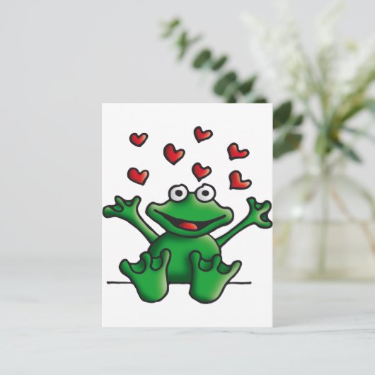 Liebe Postkarte (Stehend Vorderseite)