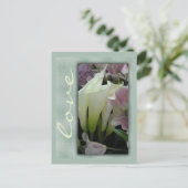 Liebe Postkarte (Stehend Vorderseite)