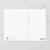 Liebe Postkarte (Rückseite)