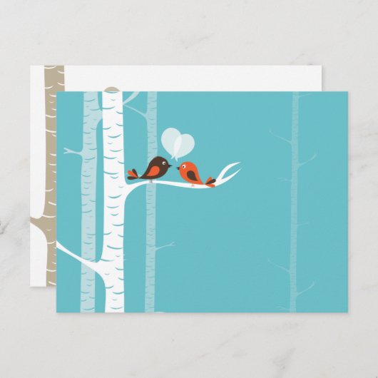 Liebe Postkarte (Vorne/Hinten)