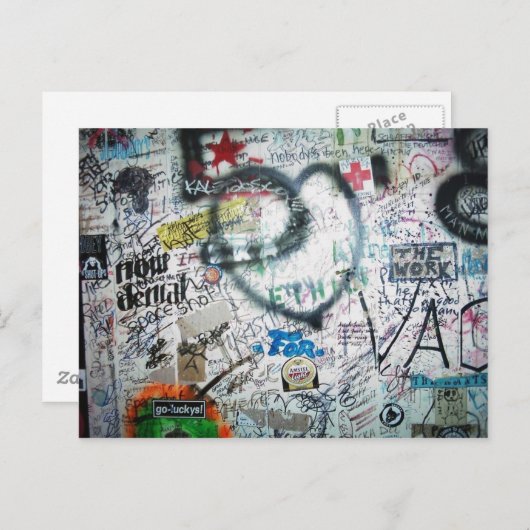 Liebe Postkarte (Vorne/Hinten)