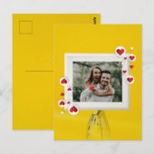 Liebe Postkarte (Vorne/Hinten)