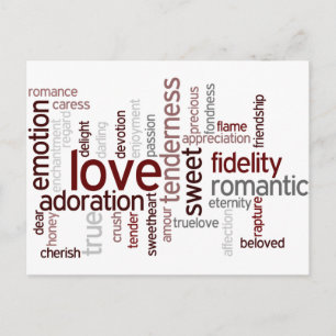 Liebe Postkarte