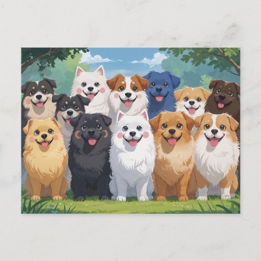 Liebe Postkarte (Vorderseite)