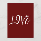 Liebe Postkarte (Vorderseite)