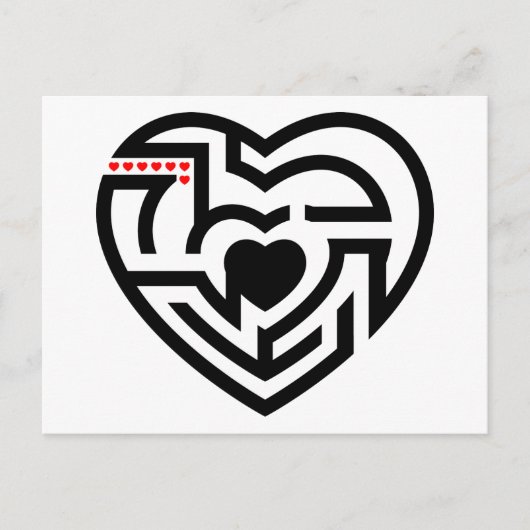 Liebe Postkarte (Vorderseite)
