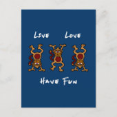 Liebe Postkarte (Vorderseite)