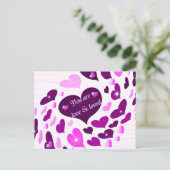 Liebe_ Postkarte (Stehend Vorderseite)
