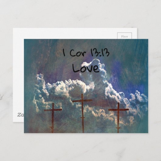 Liebe Postkarte (Vorne/Hinten)