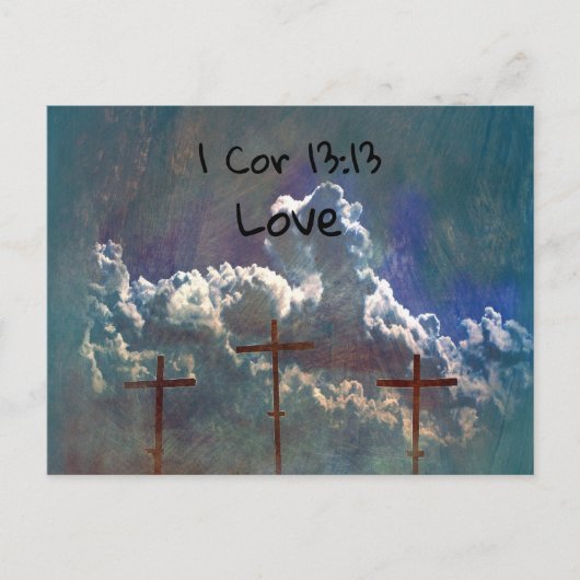 Liebe Postkarte (Vorderseite)