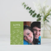 LIEBE. POSTKARTE (Stehend Vorderseite)