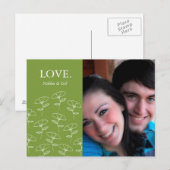 LIEBE. POSTKARTE (Vorne/Hinten)