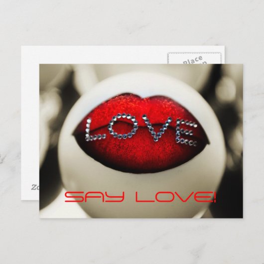 Liebe Postkarte (Vorne/Hinten)