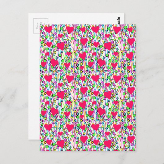 Liebe Postkarte (Vorne/Hinten)