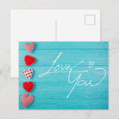 Liebe Postkarte (Vorne/Hinten)