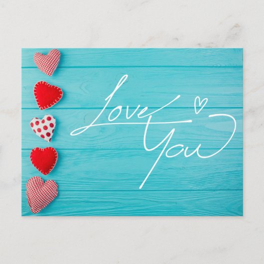 Liebe Postkarte (Vorderseite)