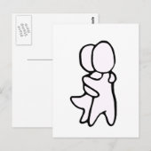 Liebe Postkarte (Vorne/Hinten)