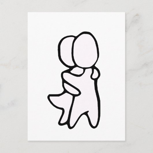 Liebe Postkarte (Vorderseite)