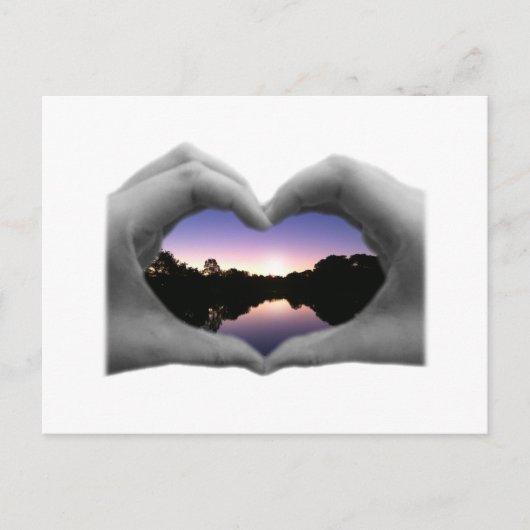 Liebe Postkarte (Vorderseite)
