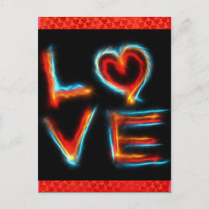 Liebe Postkarte