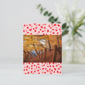 Liebe Postkarte (Stehend Vorderseite)