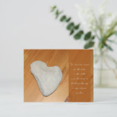 Liebe Postkarte (Stehend Vorderseite)