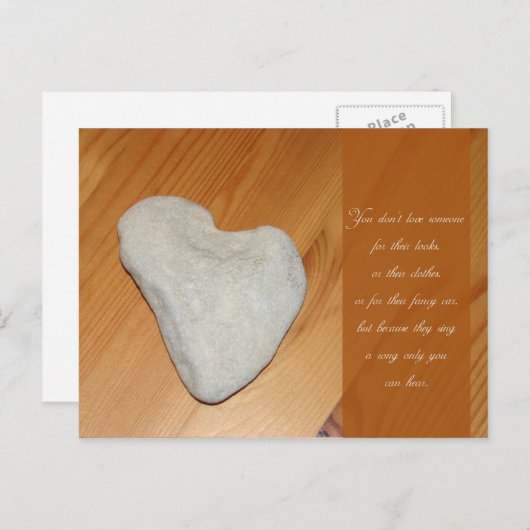 Liebe Postkarte (Vorne/Hinten)