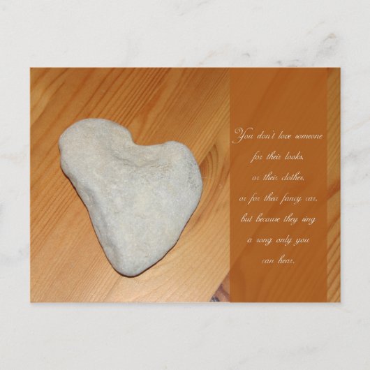 Liebe Postkarte (Vorderseite)