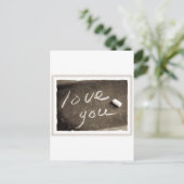 Liebe Postkarte (Stehend Vorderseite)