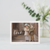 Liebe Postkarte (Stehend Vorderseite)