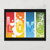 Liebe Postkarte (Vorderseite)