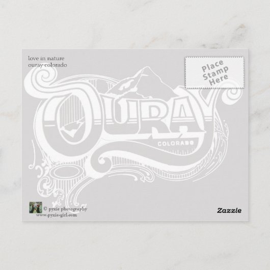 Liebe Postkarte (Rückseite)