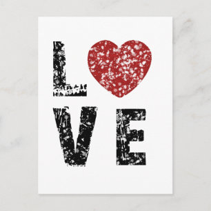 Liebe Postkarte