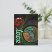 Liebe Postkarte (Stehend Vorderseite)