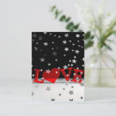 Liebe Postkarte (Stehend Vorderseite)