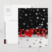 Liebe Postkarte (Vorne/Hinten)