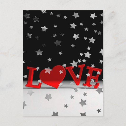 Liebe Postkarte (Vorderseite)
