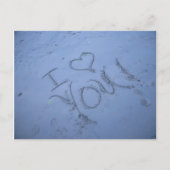 Liebe Postkarte (Vorderseite)