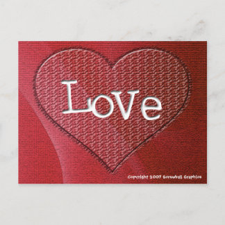 Liebe Postkarte