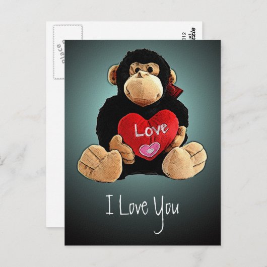 Liebe Postkarte (Vorne/Hinten)