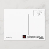 Liebe Postkarte (Rückseite)