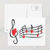 Liebe Postkarte (Vorne/Hinten)