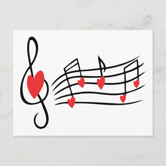Liebe Postkarte (Vorderseite)