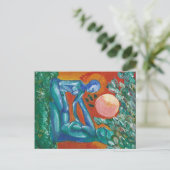 Liebe Postkarte (Stehend Vorderseite)