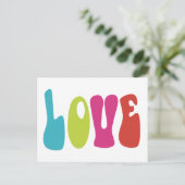 Liebe Postkarte (Stehend Vorderseite)