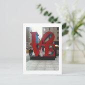 Liebe Postkarte (Stehend Vorderseite)