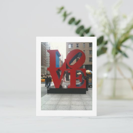 Liebe Postkarte (Stehend Vorderseite)