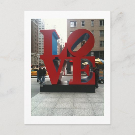 Liebe Postkarte (Vorderseite)