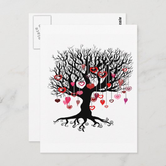 Liebe Postkarte (Vorne/Hinten)